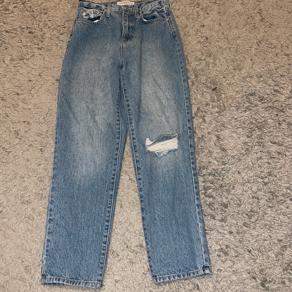 Just Black Denim Straight Jeans